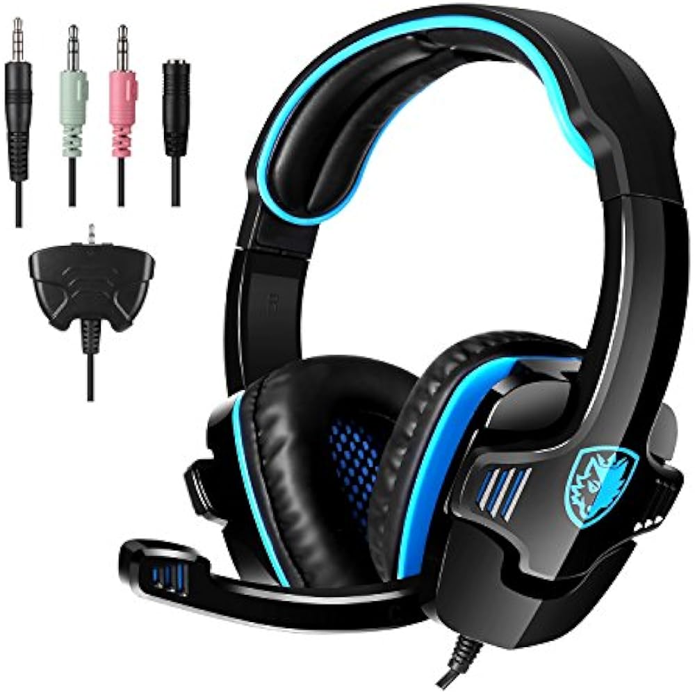 Gaming Headsets Headset Headphone For PS4/PC/Laptop/Xbox 360 With