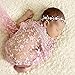 Anboo Newborn Maternity Props Baby Lace Scarf Photo Props Photography Quilt (Pink )