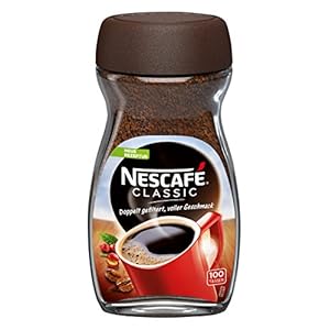 Nescafé Classic löslicher Bohnenkaffee (mitteldunkel geröstet), 200g