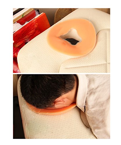 image for Silicone Face Massage Pillow, Lovingvs Facial Care Cushion Relax Body 