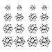 JewelrieShop Stainless Steel Round Ball Studs Cubic Zirconia Studs Earrings Faux Pearl Earrings Set for Women - hypoallergenic earrings (8 Pairs / 18 pairs)