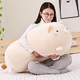 ERDAO Big Cat Plush Pillow,Large Fat Cats Stuffed Animals Toy Doll for Girls,Bed,35.4 inches