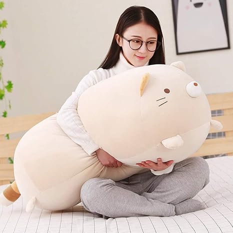 Erdao Big Cat Plush Pillow Large Fat Cats Stuffed Animals Toy Doll