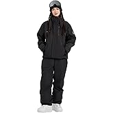 DOOK SNOW Ski Suit for Men & Women – Waterproof Windproof Jacket & Pants Set for Winter Sports