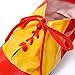MizHome Unisex Adult Jumbo Large Clown Shoes Deluxe Halloween Costume Accessories Red