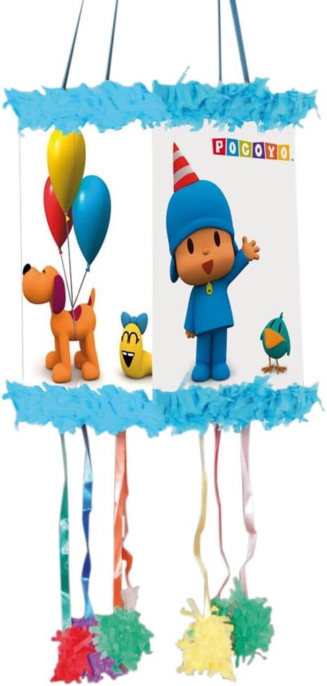 Pocoyo - Piñata viñeta fiesta, 20x30 cm (Verbetena 016000377): Amazon.es: Juguetes y juegos
