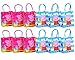 Peppa Pig Party Favor Goodie Gift Bag - 6