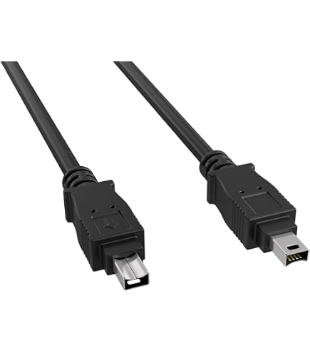 Amazon.com: CableLeader 3ft FireWire 400 Cable IEEE-1394a 6-Pin to