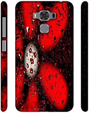 NattyCase Flower Pattern Design 3D Printed Hard Back Case Cover for Asus Zenfone 3 Max ZC553KL