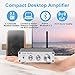 Bluetooth 4.2 Stereo Audio Amplifier 2.1 Channel Receiver Class D Mini Hi-Fi Integrated Digital Amp with Bass and Treble Control 50Watt x 2 + 100Watt x 1 for Home Passive Speakers Subwoofer BT30Athumb 3