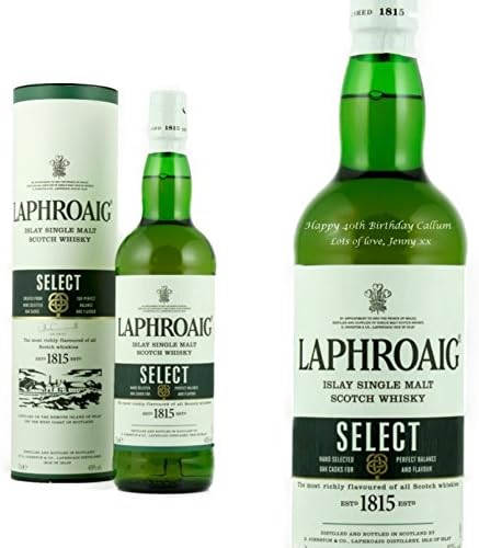 Personalised Laphroaig Select 70cl