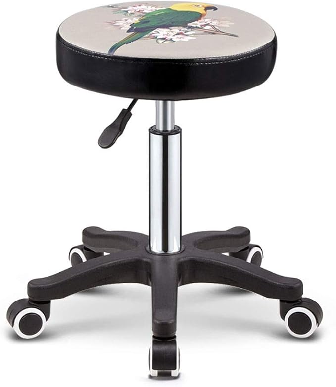 Barstühle Barhocker Höhenverstellbarer 41-55 cm Bürostuhl mit PU-Sitz