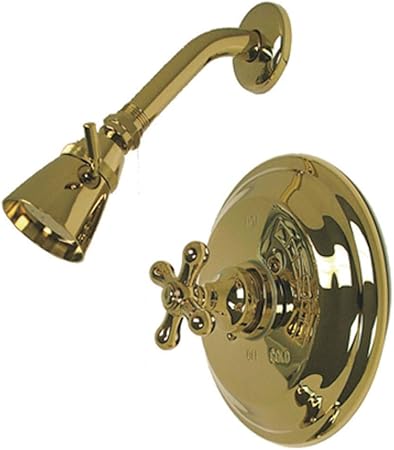 Kingston Brass Kb3632axso Tub Faucet Shower Only Polished Brass
