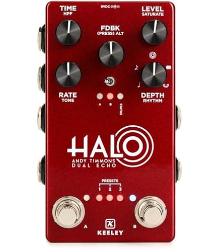 Amazon.com: Keeley Halo Andy Timmons Dual Echo : Musical Instruments