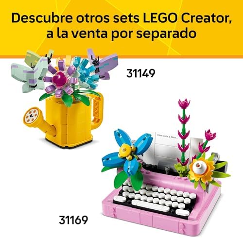 Creator 3 en 1 Teléfono Retro de Juguete con Dial Giratorio - Se Transforma en Teléfono de los 80 o 2 Móviles de los 2000 - Regalo para Niñas y Niños de 8+ Años - Decoración de Estantería 31174