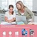 Active Stylus Pen，Wuudy Adjustable Fine Point Stylus Providing Accurate/High Sensitive Writing and Drawing Experience for iPad/iPhone/Android and Other Touchscreen Devices.(Pink)