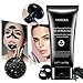 Blackhead Remover Mask, Peel Off Blackhead Mask - Deep Cleansing Black Mask, Bamboo Activated Charcoal Peel-Off Mask