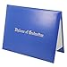 GraduationMall Imprinted Diploma Cover for Certificate 8.5''x 11'' Royal,1-Pack