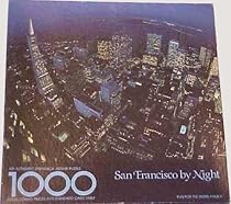 San Francisco By Night - 1000 Piece Puzzle - Springbok PZL5911 by Springbok