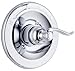 Delta Windemere 14 Series Single-Function Valve Trim Kit, Chrome Handle Set for Shower Faucet System, Chrome BT14096 (Valve Not Included)