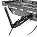 Donner 1PCS Black Metal DMX512 DMX Dfi DJ 2.4G Wireless Transmitter with Adapter