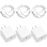 USB C Charger iPhone Charger Fast Charging 3Pack