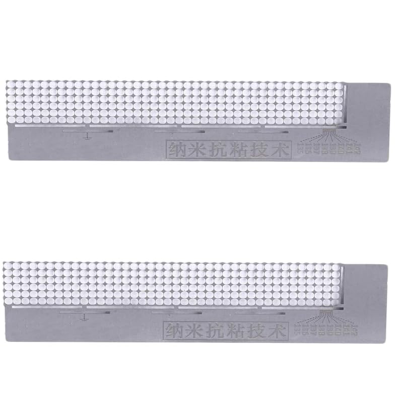 2 Pcs DIY 5D Diamond Painting Stainless Steel Ruler, Diamond Painting Ruler for Round Drills, Apply to Handmade Full Drill Mosaic Cross Stitch Embroidery Rhinestones Dotting 13 * 3cm Accessories