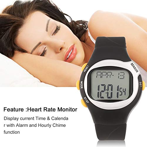 Portable Multifunctional Generation Digital Touch Sensor Pulse Heart Rate Monitor Watch Designed for Outdoor Sports