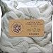 Flax Fiber for Spinning Blending Dyeing. Strong Durable Vegan Combed Top Roving, White