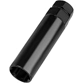PACLVIO 7 Spline Lug Nut Socket, Wheel Lock Key Replacement for Aftermarket 7 Spline Lug Nut, Drive Tuner Replacement Socket Key Tool Compatible with 19mm 3/4" 21mm 13/16" Hex Socket Wrench (7 Spline)