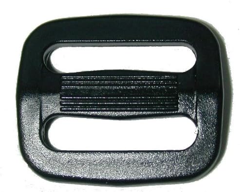 3/4" Black Triglide Buckles - Pack of 20