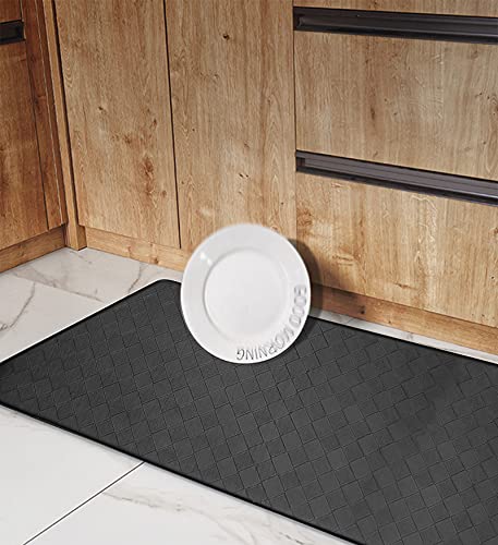 Kitchen Rug, Anti Fatigue Standing Mat, Heavy Duty Floor Mat for Kitchen, Comfort Runner Cushioned Mat, Waterproof Non Skid Kitchen Mat