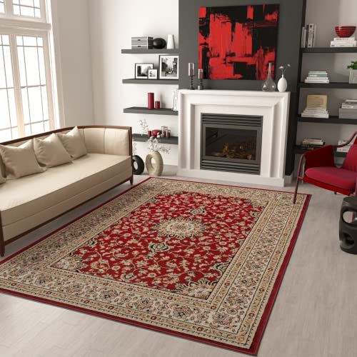 AS Quality Traditional Large Area Rug for Living Room, Easy Cleanining