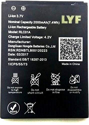Amnicor Mobile Battery For Reliance Lyf Flame 1 Amazon In Electronics