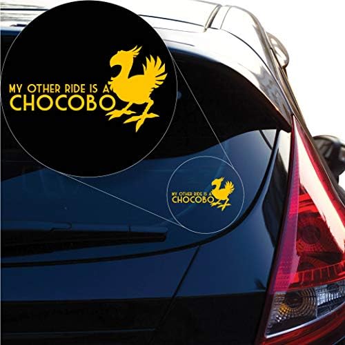 My Other Ride is a Chocobo Decal Sticker for Car Window, Laptop and More. # 1246 (Custom, Custom)