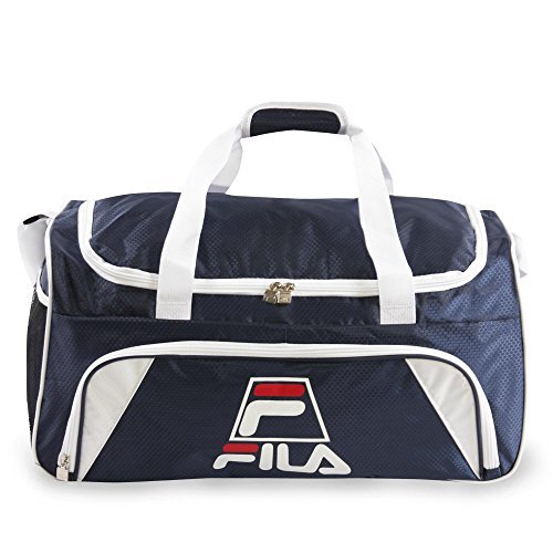 Fila Duffle Bag. Fila Acer 25" Sport Duffel Bag, Black/Neon Green.