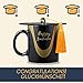 Onebttl Graduation Gifts 2025 - Graduation Cap Mug as Graduation Party Supplies, Graduation Decorations, PhD Gift, Graduation Gifts for Her and Him