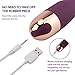 Bendable Silicone Dildo Sex Vibrator - G Spot Stimulator (USB Charged) with 10 Vibrational Settings for Women - Bendable & Waterproof & Quiet Sex Toy - Adult Toy for Couples, Purple, Lyps Madison …