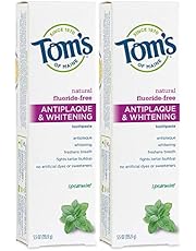 Tom's of Maine Fluoride-Free Antiplaque & Whitening Natural Toothpaste