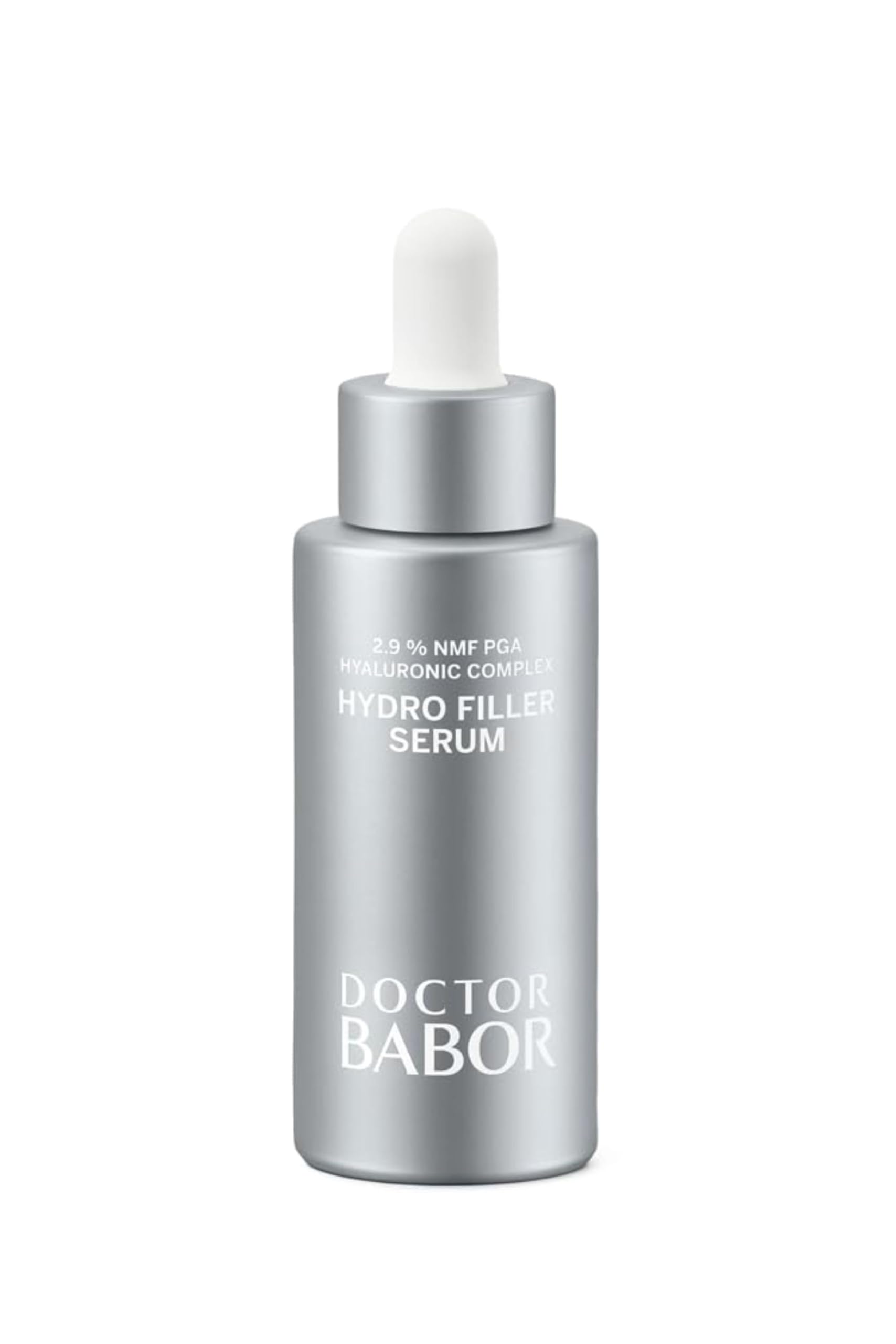 DOCTOR BABOR Hydro Filler Serum | Facial Care for Dry Skin, Moisturising Serum with 2.9% NMF PGA, With Hyaluronic Acid and Peptides, Glow Serum for Face, Fragrance Free, Vegan | 30ml
