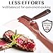 TradaFor Meat Cleaver - Chinese Meat Cleaver Knife - Butcher Knife - Chinese Vegetable Cleaver 7.2 Inch - Heavy Duty Meat Chopper Knife - German Stainless Steel - Best Gift in Stylish Giftbox