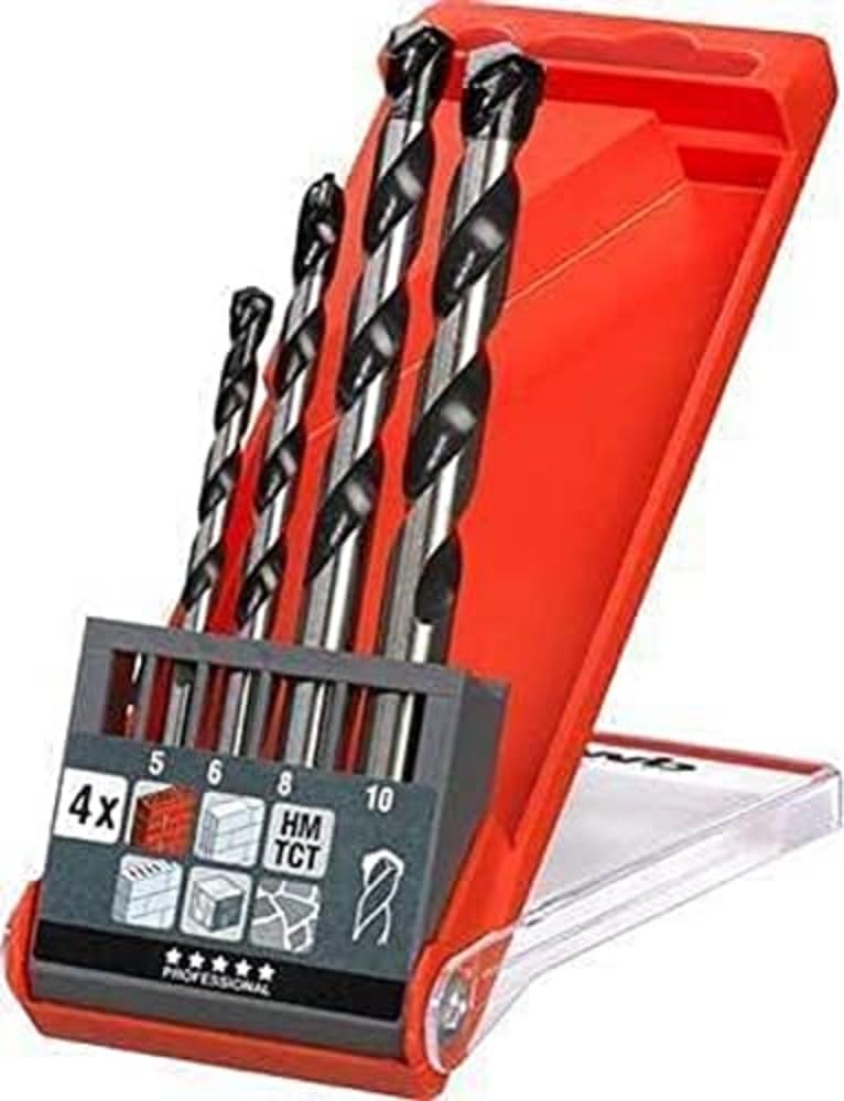 kwb Rocker Concrete Drilling and Stone Drill Set - Drill Set, 4-Piece