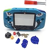 Replacement Housing Shell Case Cover Skin Button For Gameboy Advance GBA Console Color Clear 1