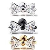 PiercingJ 3pcs 16G 1/4