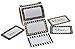 Black & White Name Tags (100 Pack) 3 1/2