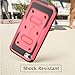 i-Blason Armorbox Case Designed for iPod Touch 7/6/5, Full Body Case with Built-in Screen Protector for Apple iPod Touch 5th/6th/7th Generation, Pink
