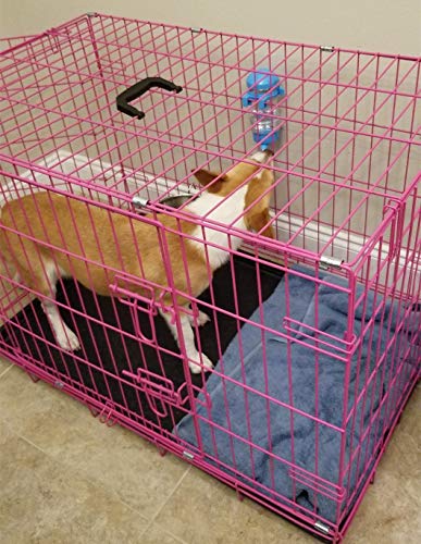OxyPlay No Drip Dog Kennel Water Bottle Dispenser for Crate, 400ml Dripless Pet Drinking Fountains Kettle with… - Image 5