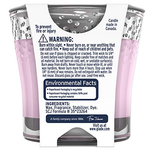 Glade Candle Jar, Air Freshener, Angel Whispers, 3.4 Oz Pricepulse