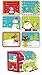 60 Jumbo Self Adhesive Christmas Gift Tags Labels in Easy To Use Roll Just Pull & Place primary