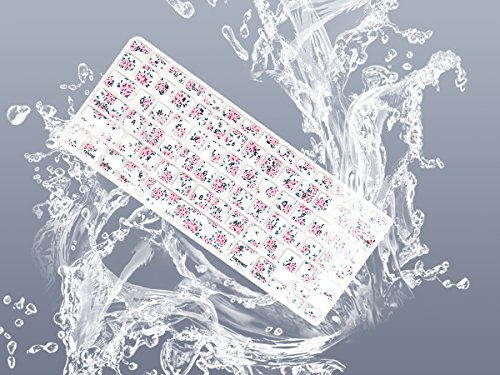 HRH Floral Flower Pattern Keyboard Cover Protector for MacBook 13" Unibody/MacBook Pro 13" 15" 17" / MacBook Pro 15 with Retina Display/Mac Wireless Keyboard/MacBook Air 13" - Thumbnail 6
